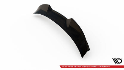 Maxton Spoiler CAP für 3D BMW M340i / 3 M-Paket / M3 Limousine G20  schwarz Hochglanz