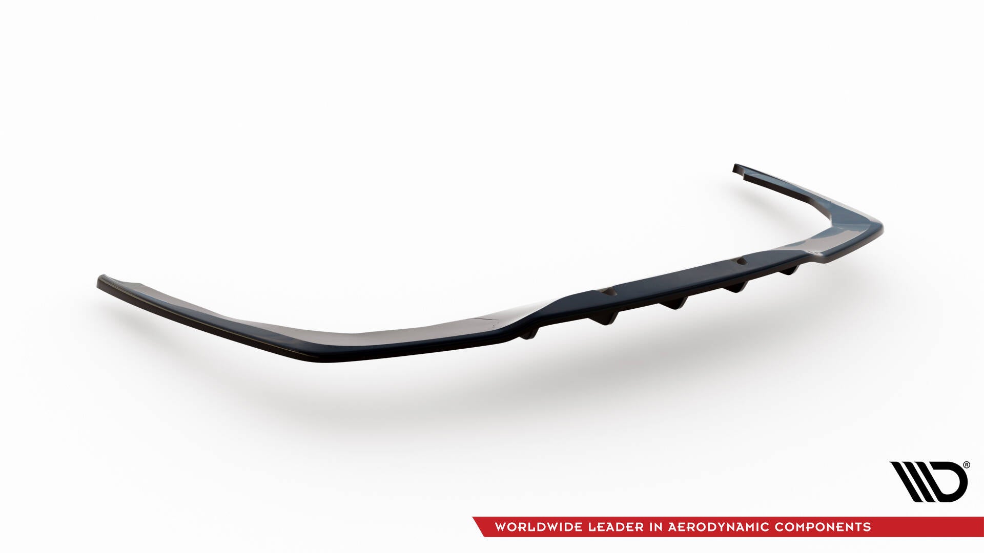 Maxton Mittlerer Diffusor Heck Ansatz DTM Look für Kia Stinger Mk1 schwarz Hochglanz