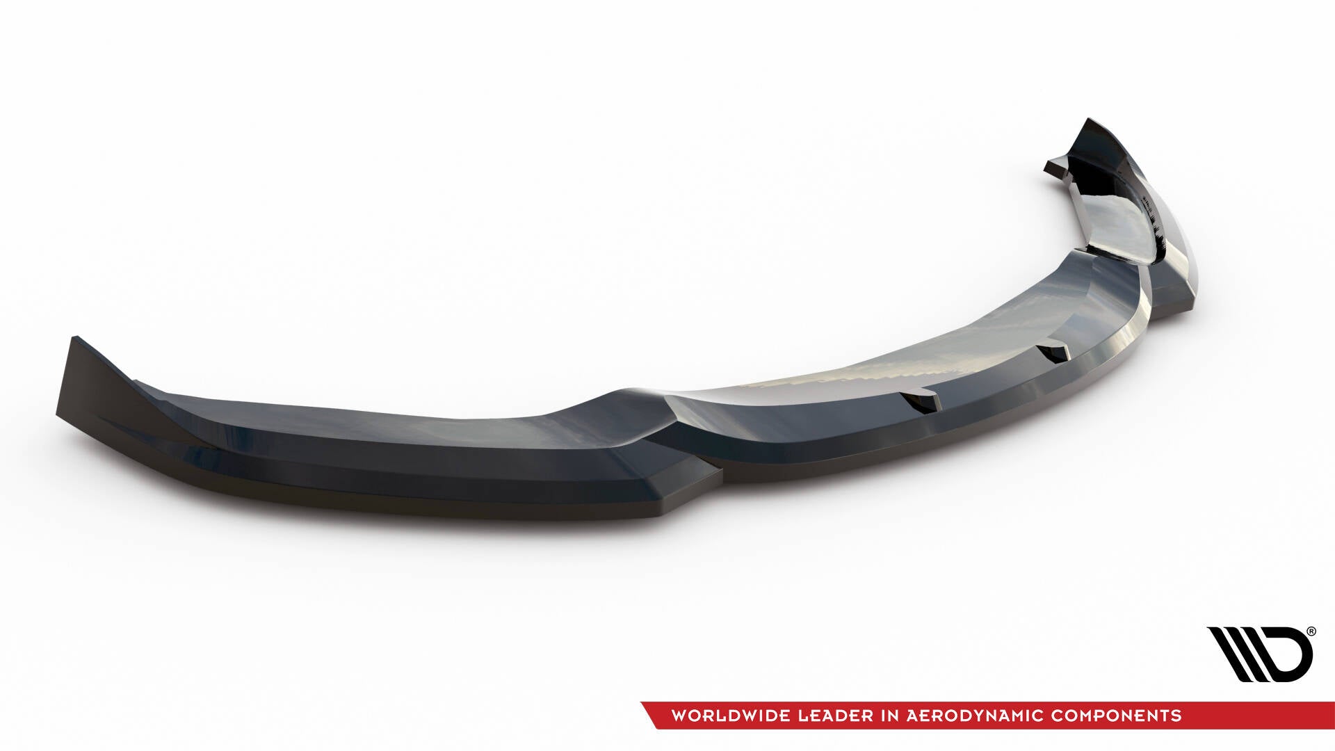 Maxton Front Ansatz V.6 für BMW 4er Coupe / Gran Coupe / Cabrio M-Paket F32 / F36 / F33 schwarz Hochglanz