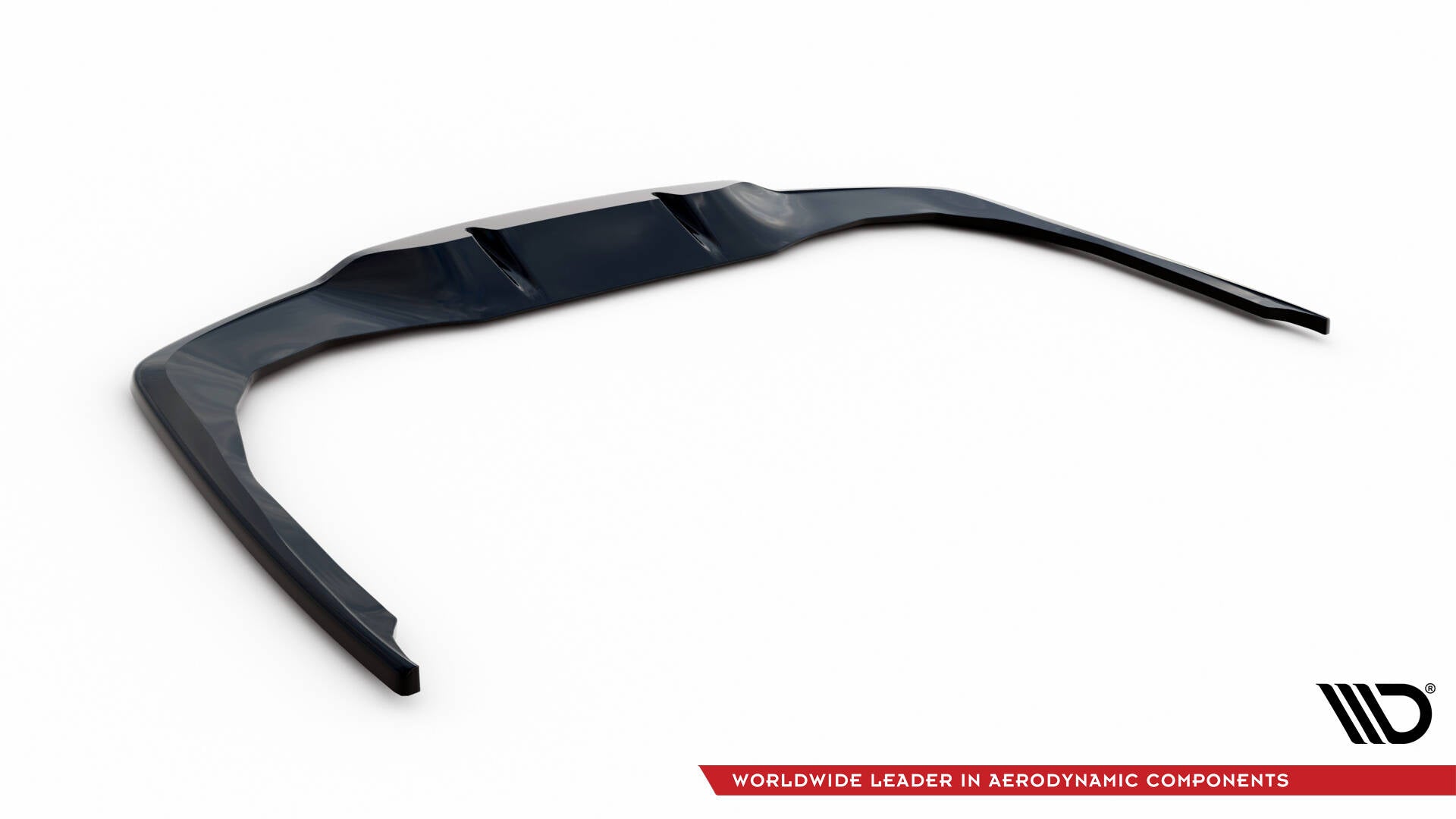 Maxton Mittlerer Diffusor Heck Ansatz DTM Look für Kia Stinger Mk1 schwarz Hochglanz