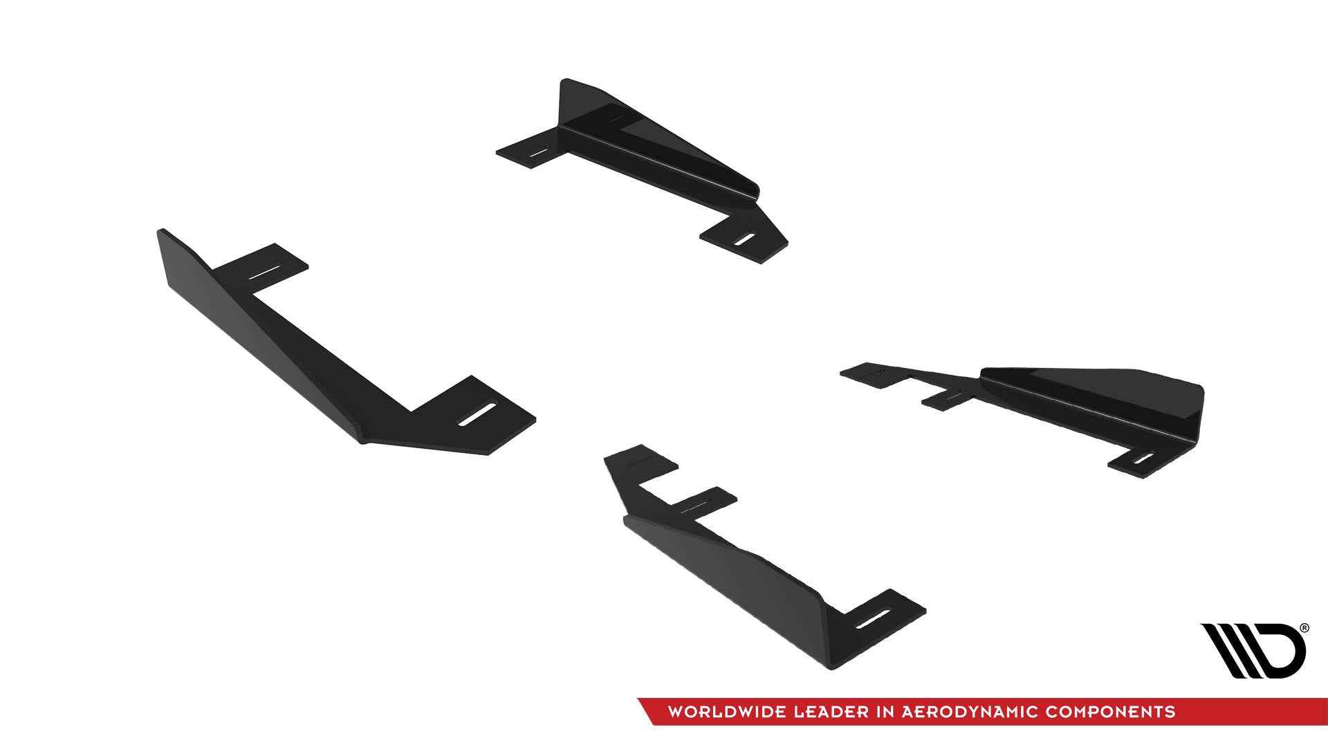 Maxton Side Flaps BMW 2 Coupe G42 schwarz Hochglanz