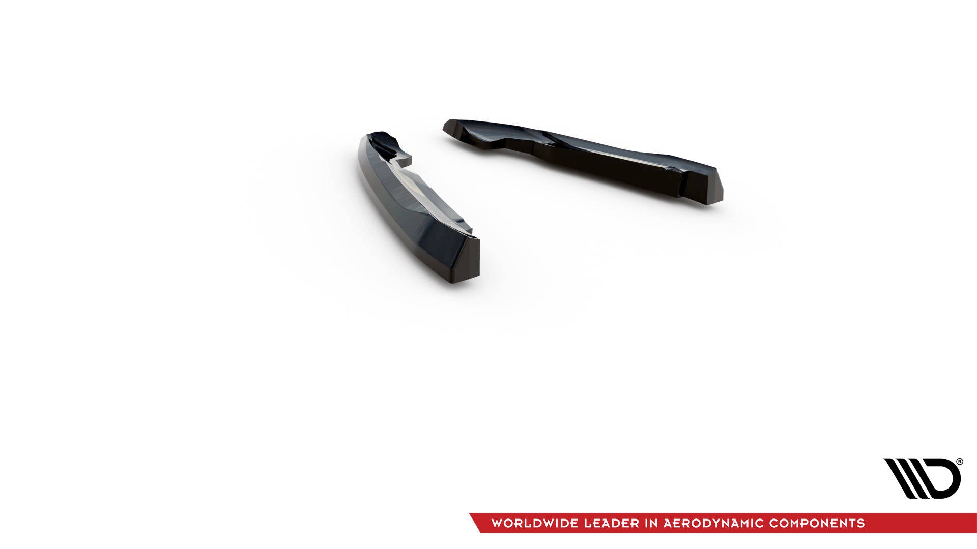 Maxton Heck Ansatz Flaps Diffusor V.2 für Ford Edge Mk2 schwarz Hochglanz