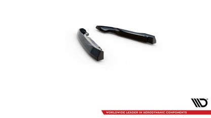 Maxton Heck Ansatz Flaps Diffusor V.2 für Ford Edge Mk2 schwarz Hochglanz