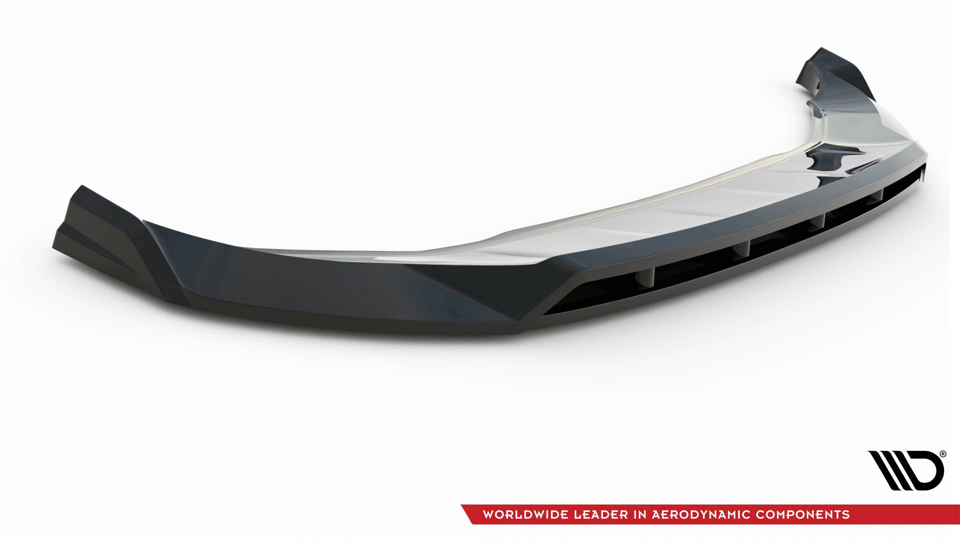 Maxton Front Ansatz V.2 für Audi Q4 e-tron Sportback Mk1 schwarz Hochglanz