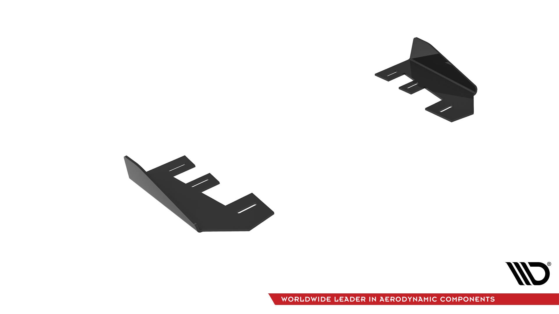 Maxton Hintere Seiten Flaps für BMW 2 Coupe G42 schwarz Hochglanz