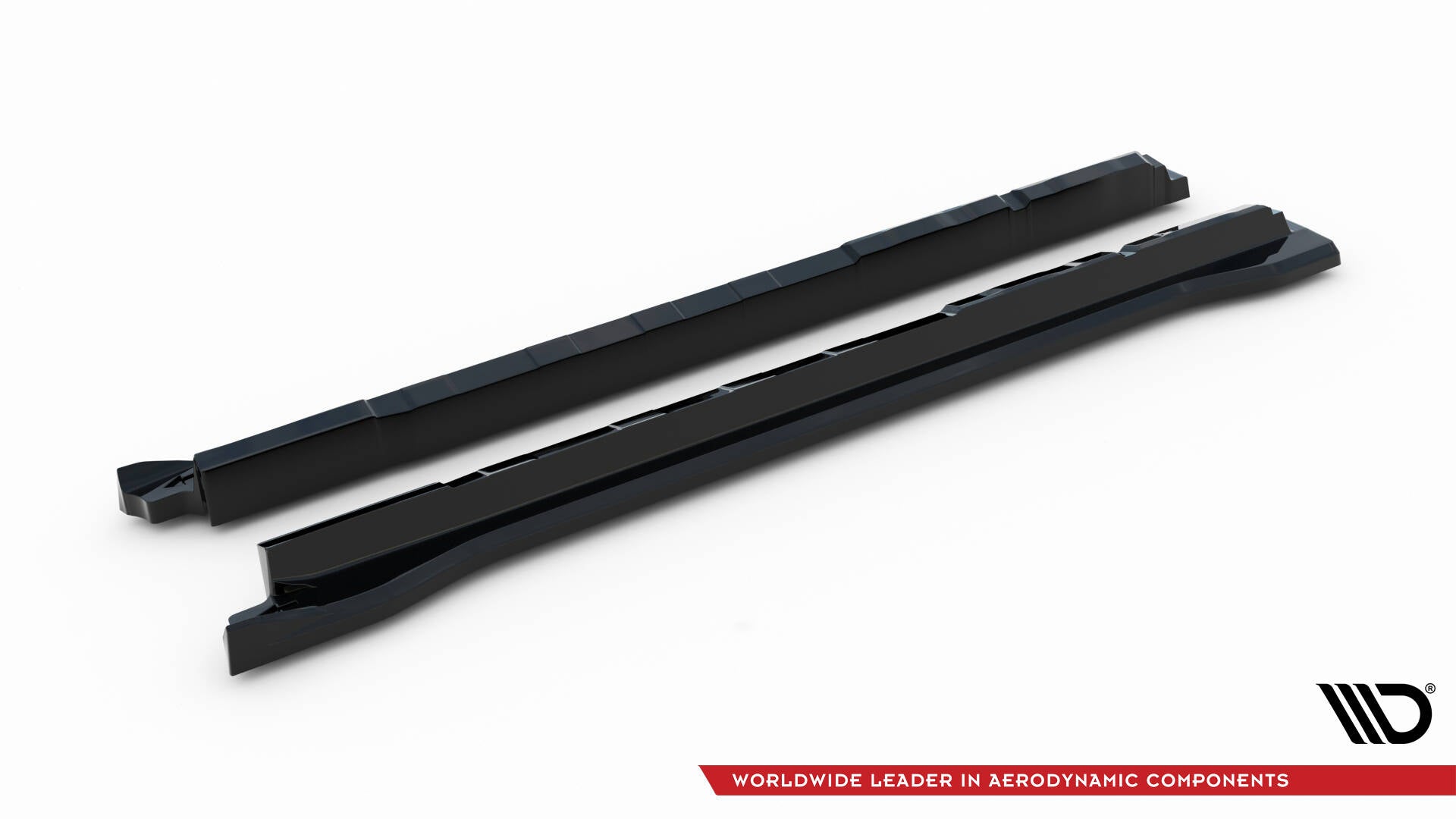 Maxton Seitenschweller Ansatz für Lexus NX F-Sport Mk2 schwarz Hochglanz