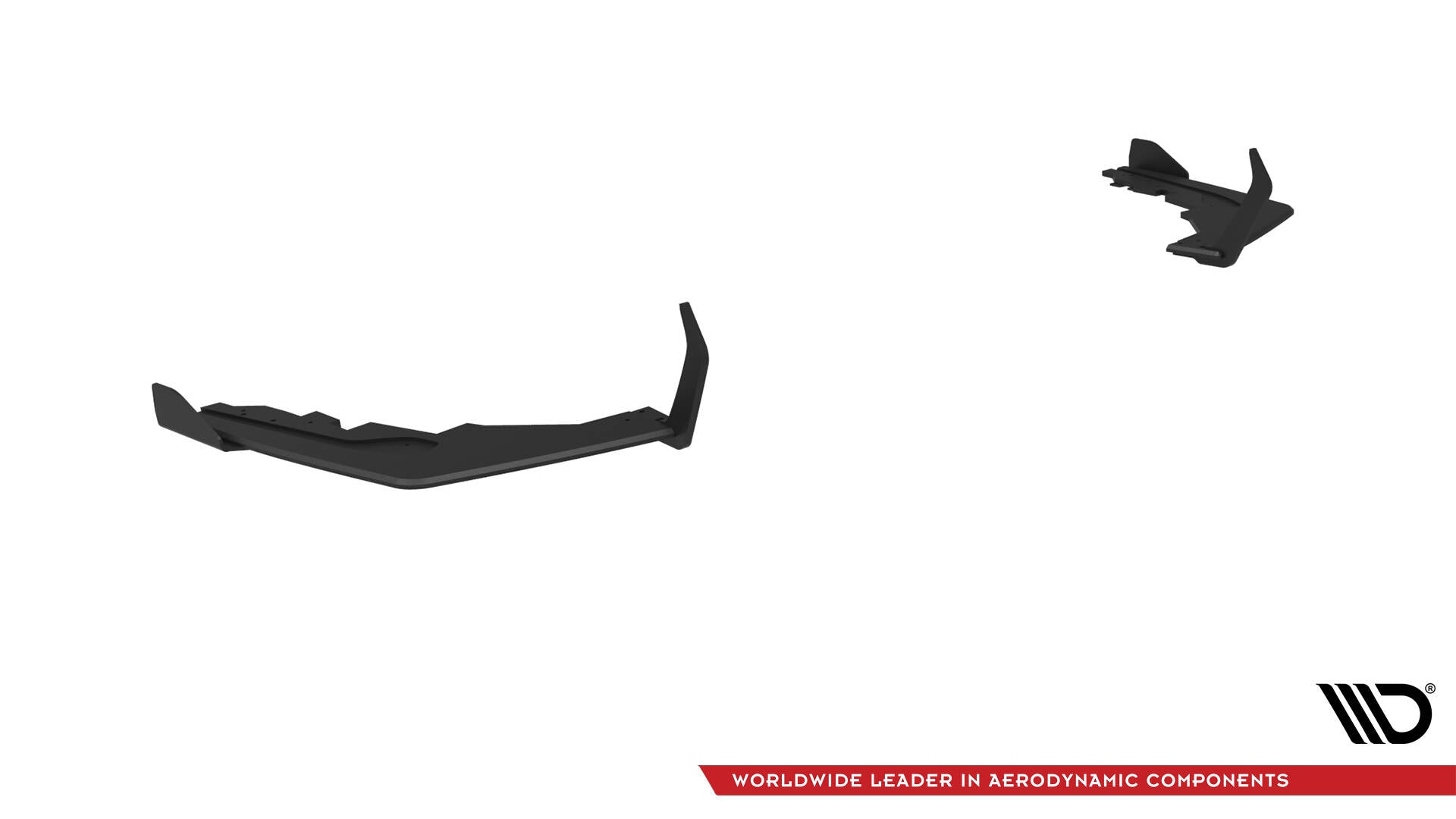 Maxton Street Pro Heck Ansatz Flaps Diffusor V.1 +Flaps für BMW M2 G87 schwarz Hochglanz