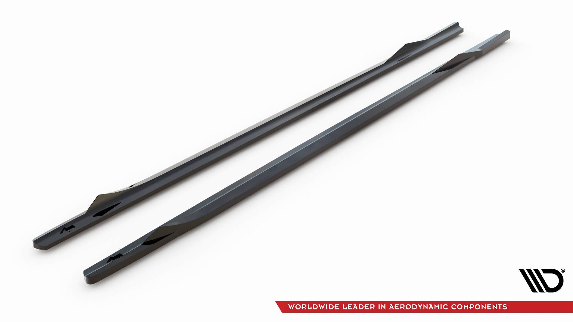 Maxton Seitenschweller Ansatz für V.2 für BMW 2 Coupe M-Paket / M240i G42 schwarz Hochglanz