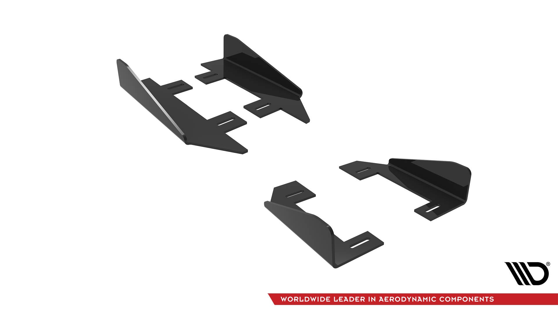 Maxton Side Flaps Audi TT S / S-Line 8S schwarz Hochglanz