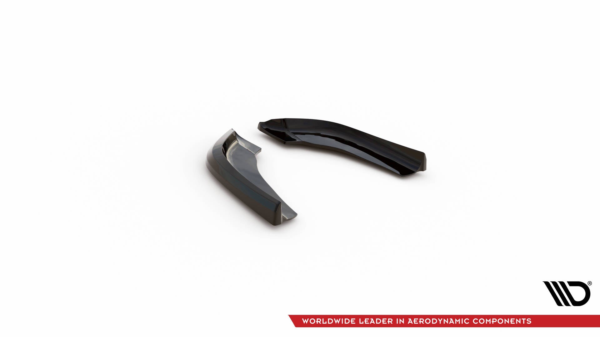 Maxton Heck Ansatz Flaps Diffusor V.5 für BMW 1er F40 M-Paket/ M135i schwarz Hochglanz
