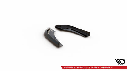Maxton Heck Ansatz Flaps Diffusor V.5 für BMW 1er F40 M-Paket/ M135i schwarz Hochglanz