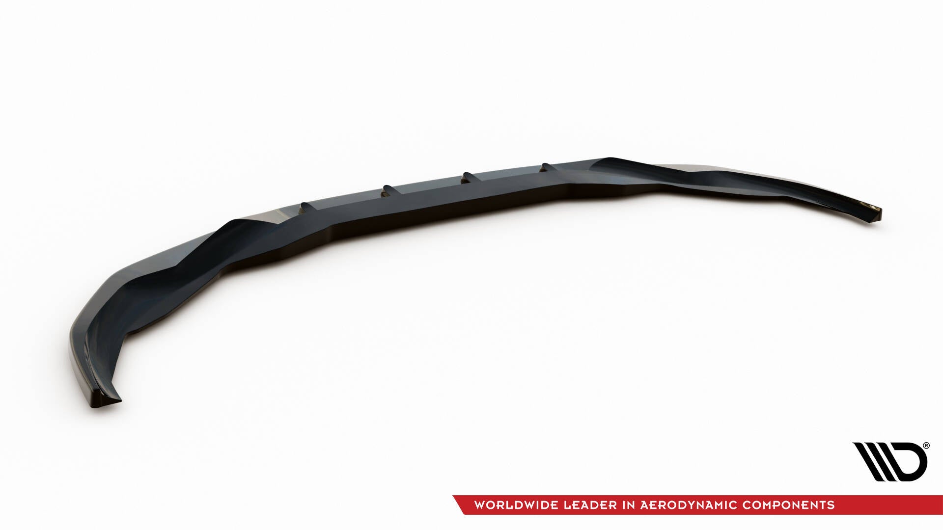 Maxton Front Ansatz V.3 für BMW 7 G11 M-Paket Facelift schwarz Hochglanz