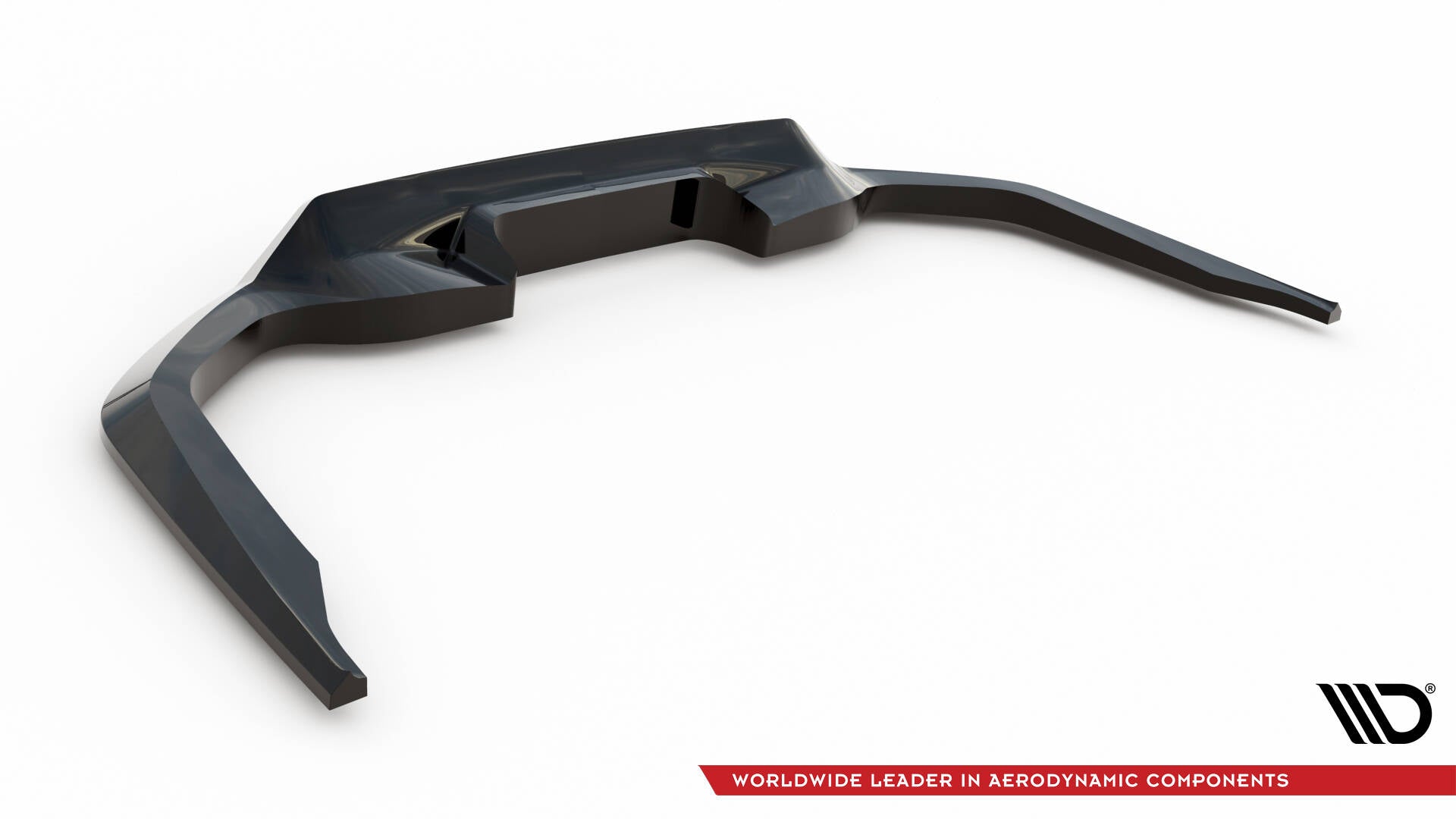 Maxton Mittlerer Diffusor Heck Ansatz DTM Look für Honda Civic SI Mk10 schwarz Hochglanz