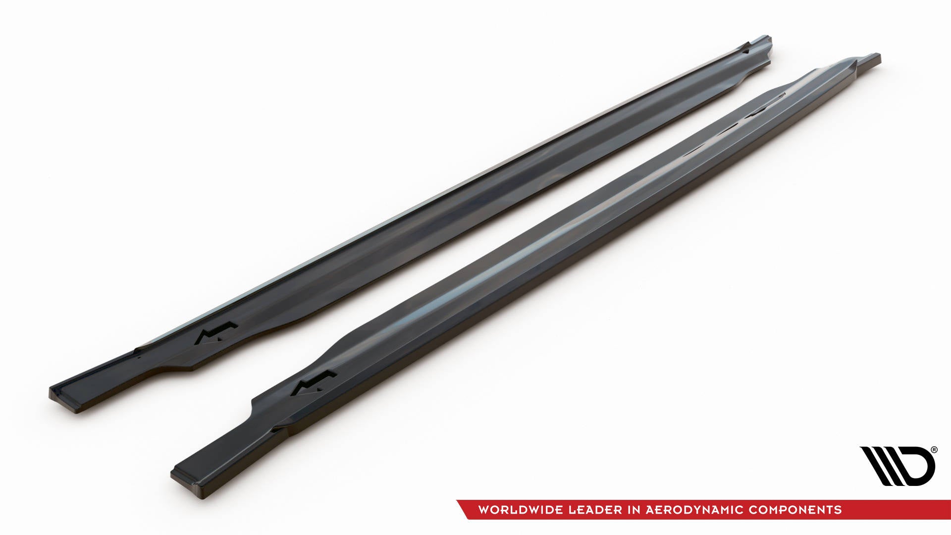 Maxton Seitenschweller Ansatz für Kia Optima Mk4 Facelift schwarz Hochglanz