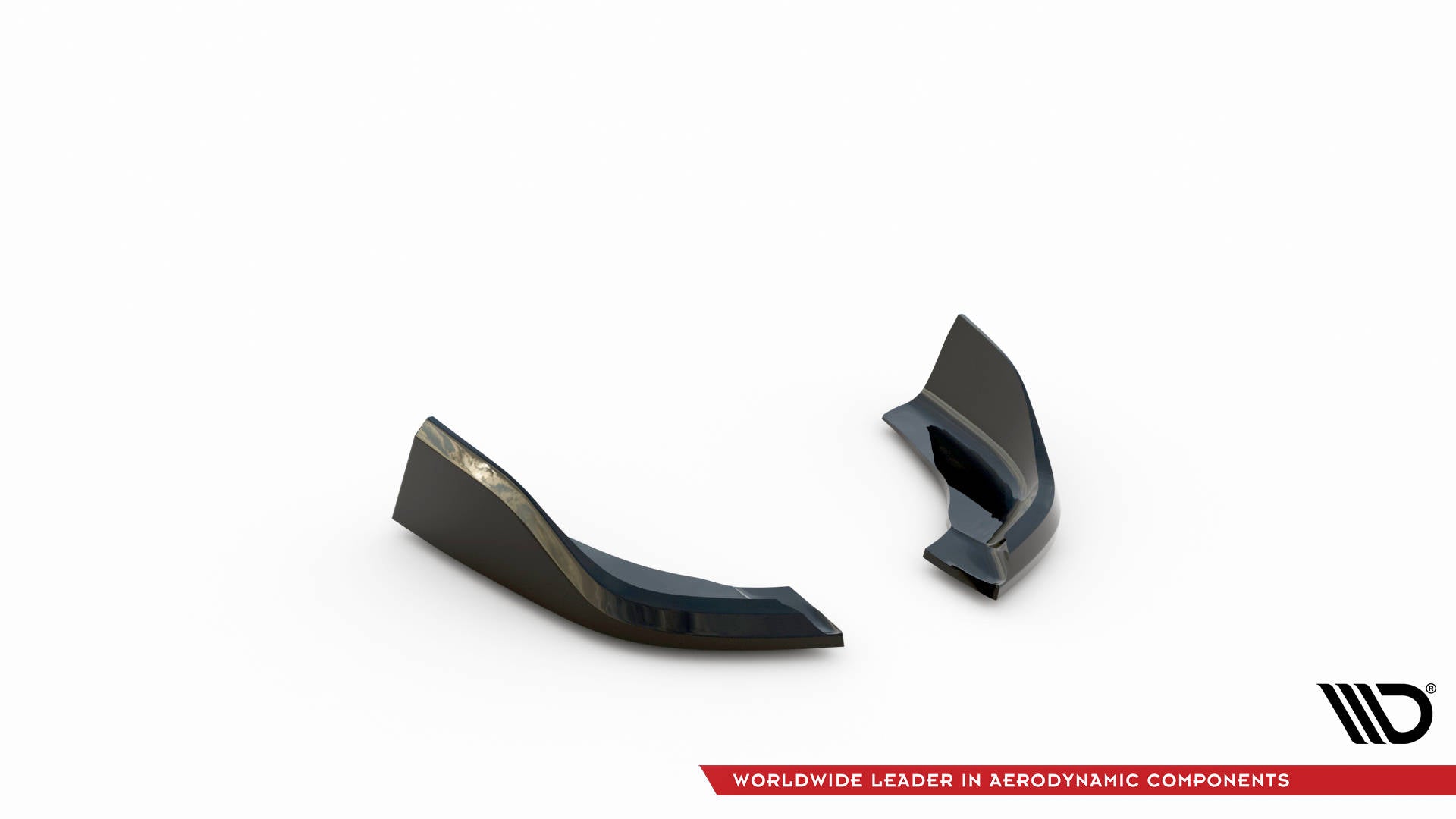 Maxton Heck Ansatz Flaps Diffusor V.6 für BMW 1er F40 M-Paket/ M135i schwarz Hochglanz