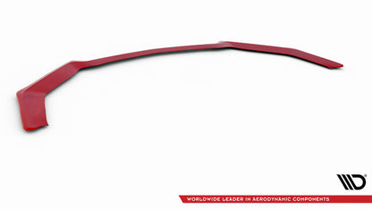 Maxton Front Ansatz V.2 für Ford Mustang Mk6 Facelift schwarz Hochglanz