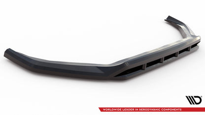 Maxton Front Ansatz für Citroen Jumpy Mk3 schwarz Hochglanz
