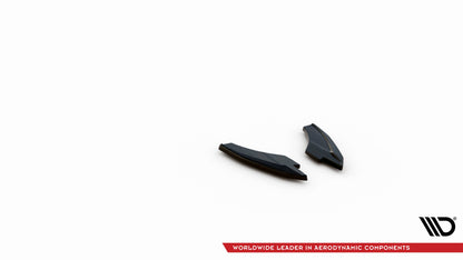 Maxton Heck Ansatz Flaps Diffusor V.2 für Audi S3 Limousine 8Y schwarz Hochglanz