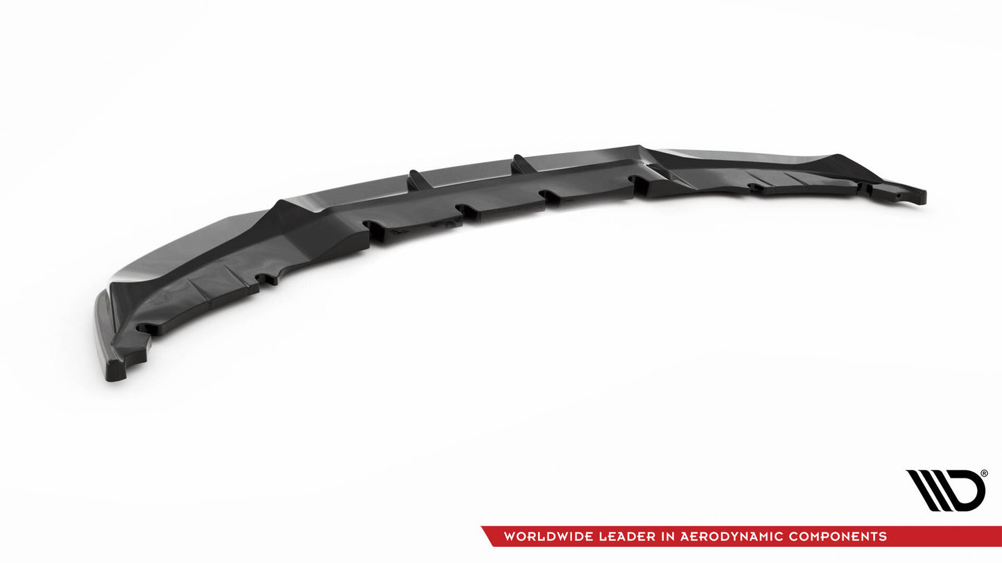 Maxton Front Ansatz für BMW 5er GT M-Paket F07 schwarz Hochglanz
