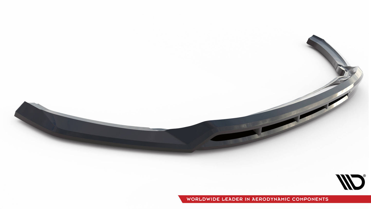 Maxton Front Ansatz für Ford Edge Mk2 schwarz Hochglanz