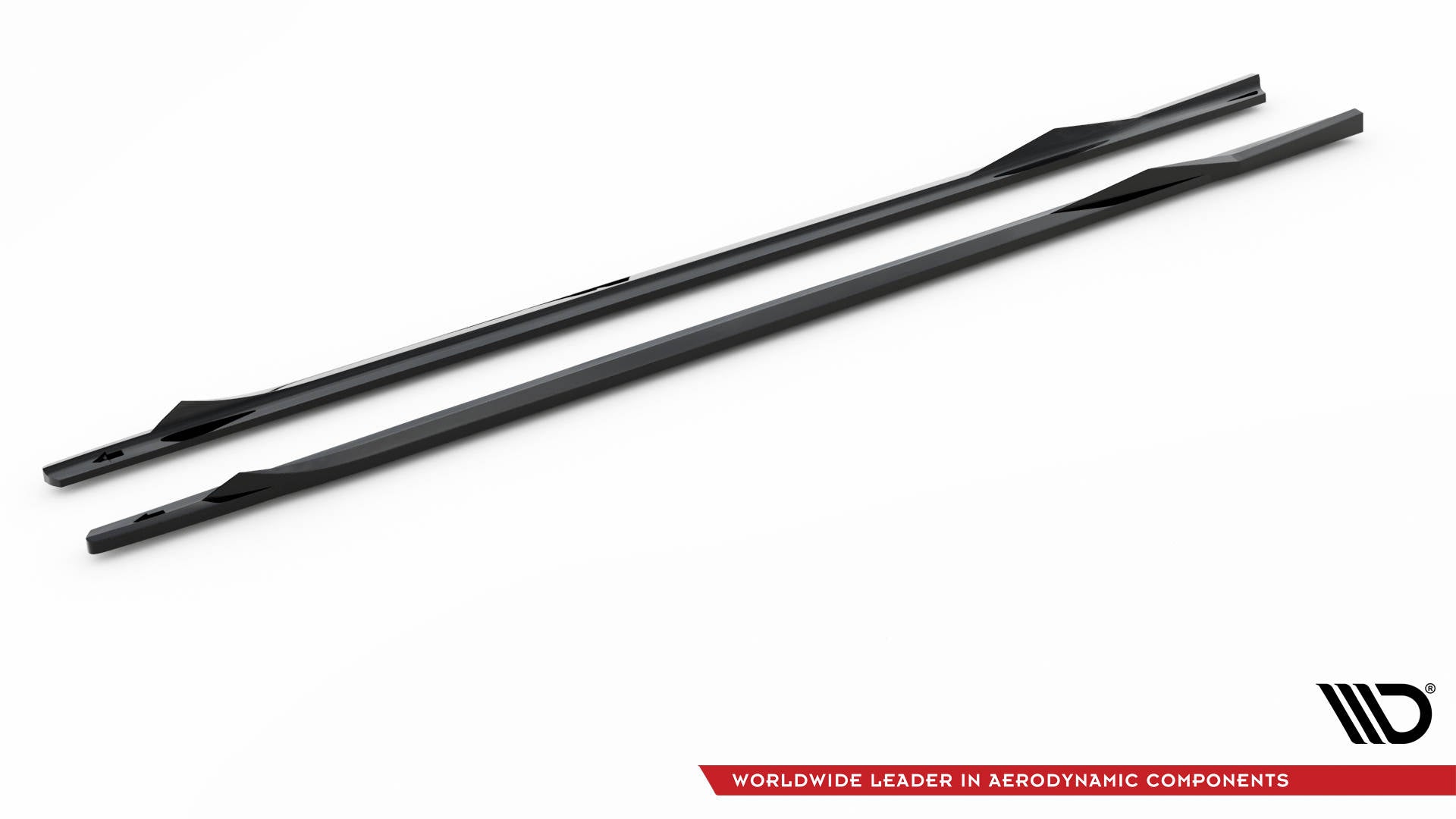 Maxton Seitenschweller Ansatz für V.2 für BMW 2 Coupe M-Paket / M240i G42 schwarz Hochglanz