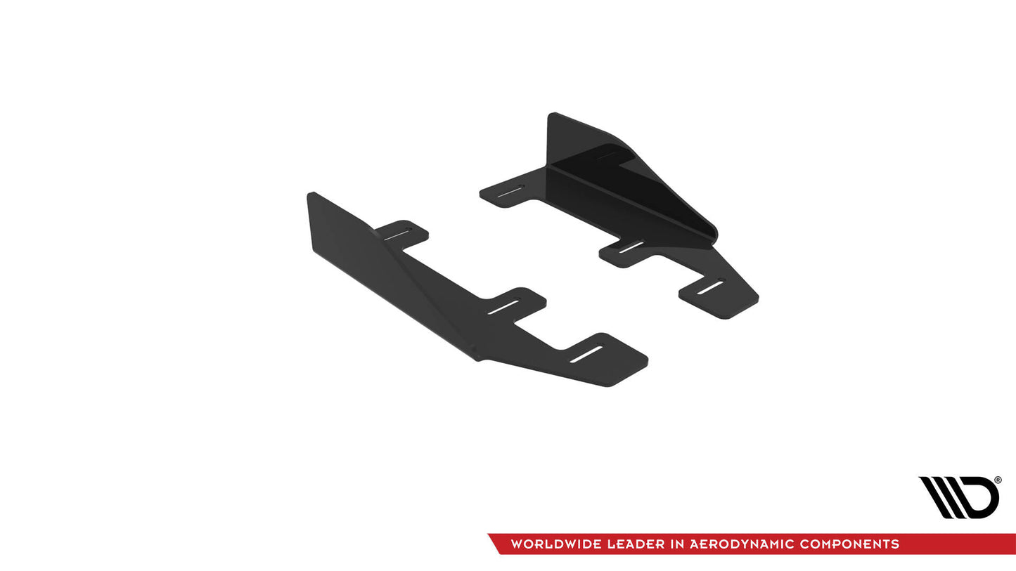 Maxton Side Flaps BMW 1er F40 M-Paket / M135i schwarz Hochglanz