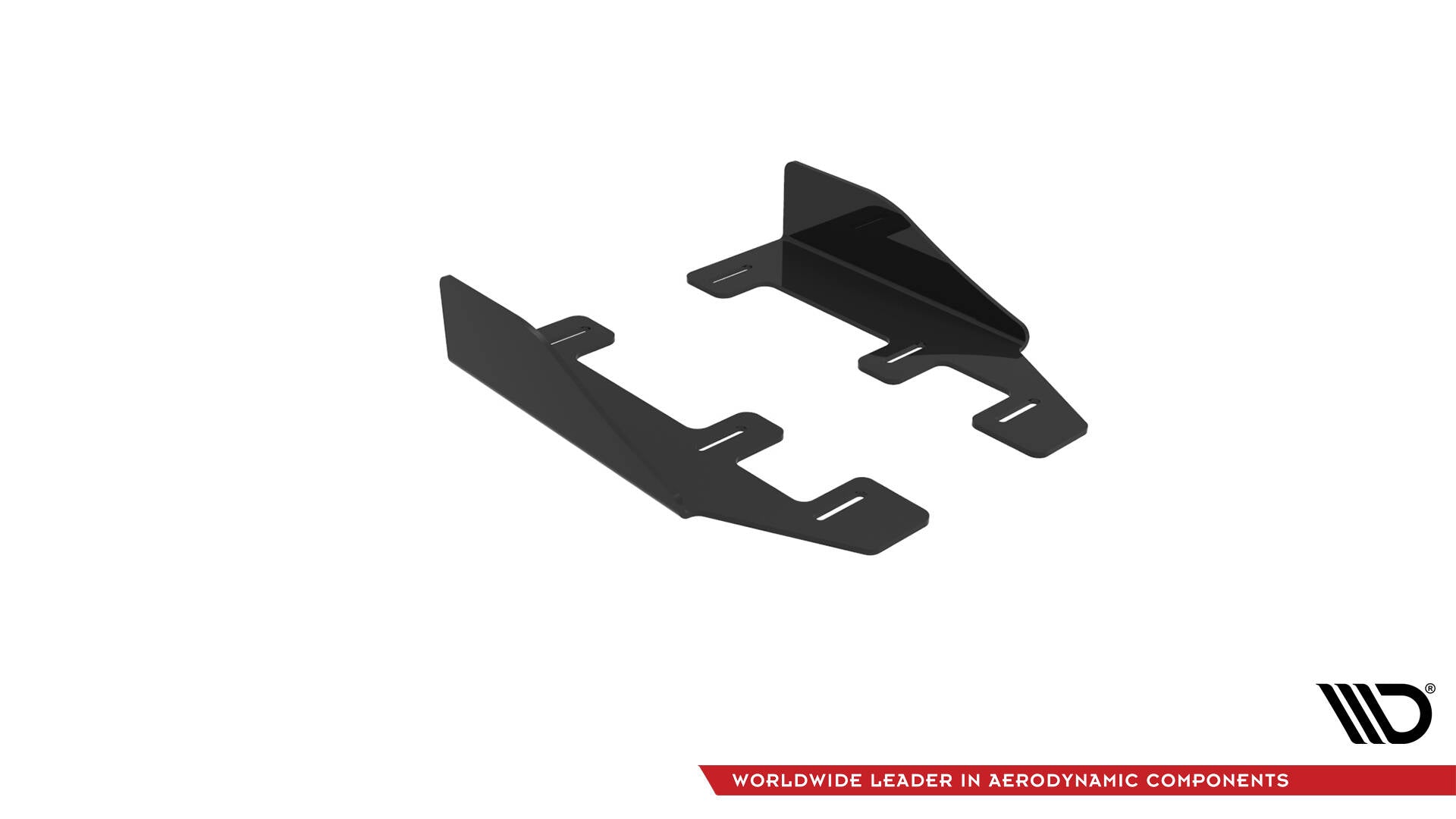 Maxton Side Flaps BMW 1er F40 M-Paket / M135i schwarz Hochglanz