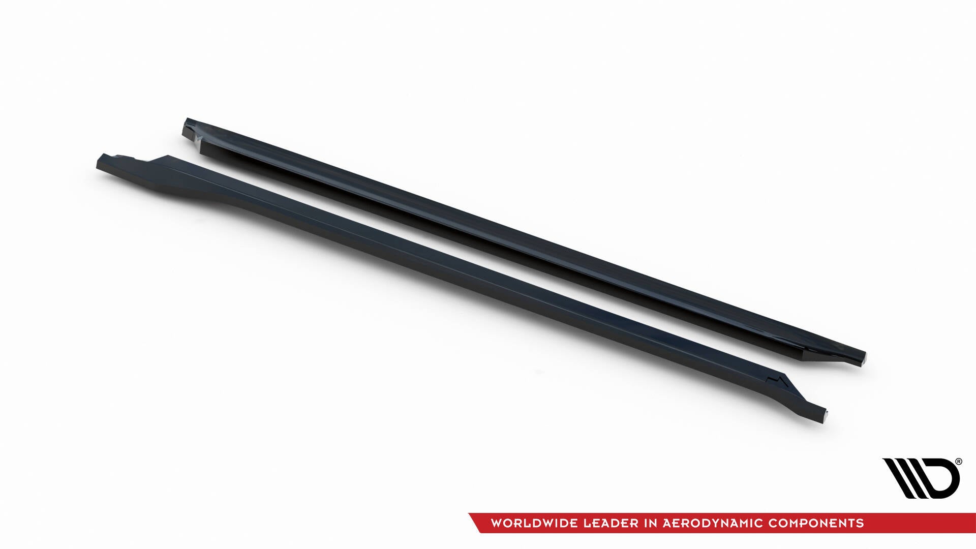 Maxton Seitenschweller Ansatz für Porsche 718 Cayman GT4 RS 982c schwarz Hochglanz