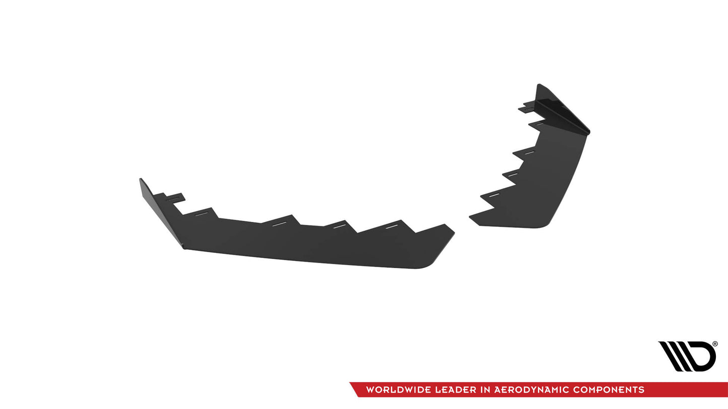 Maxton Front Flaps Audi TT S / S-Line 8S schwarz Hochglanz