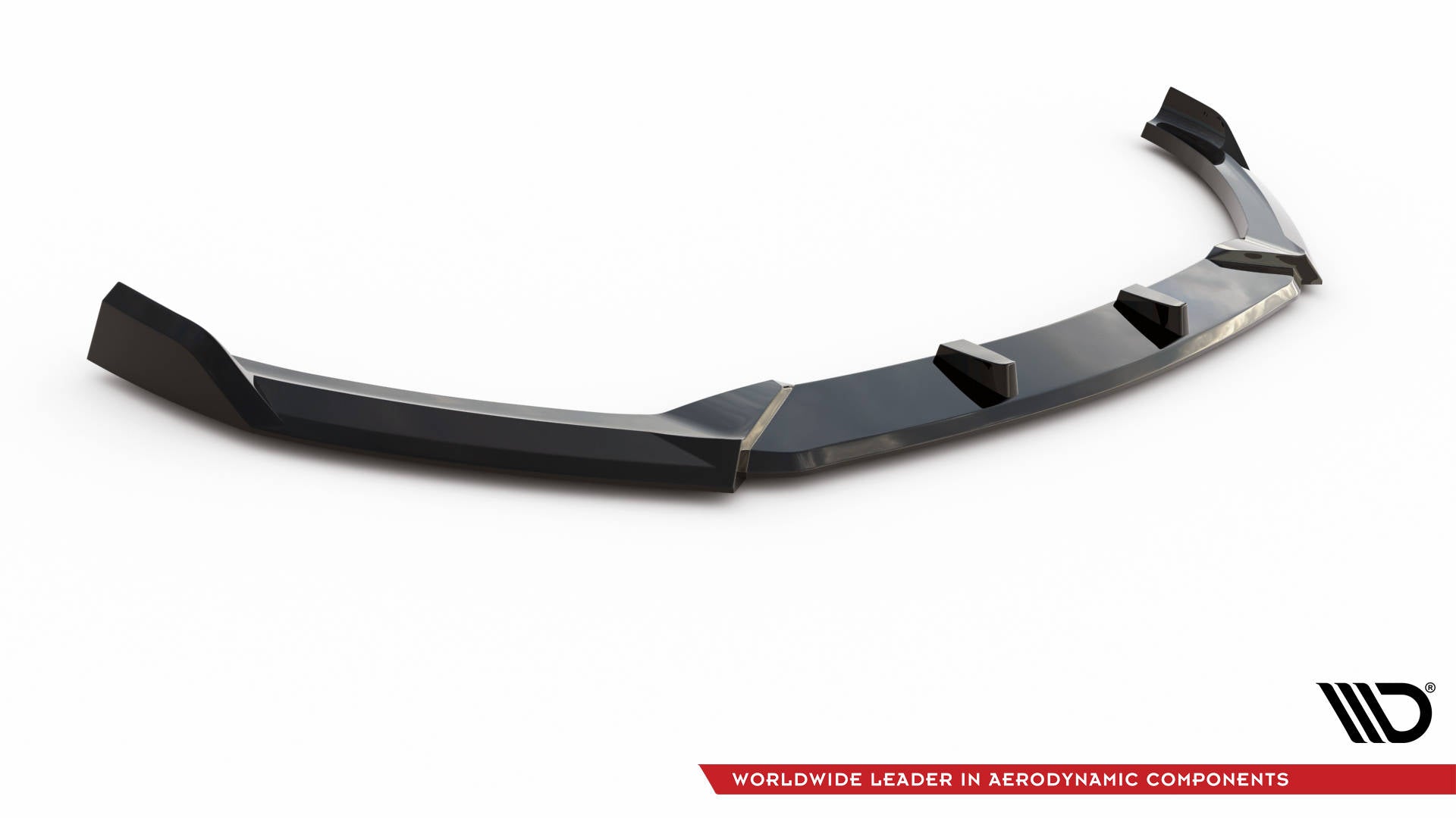Maxton Front Ansatz V.2 für Hyundai I20 Mk2 Facelift schwarz Hochglanz