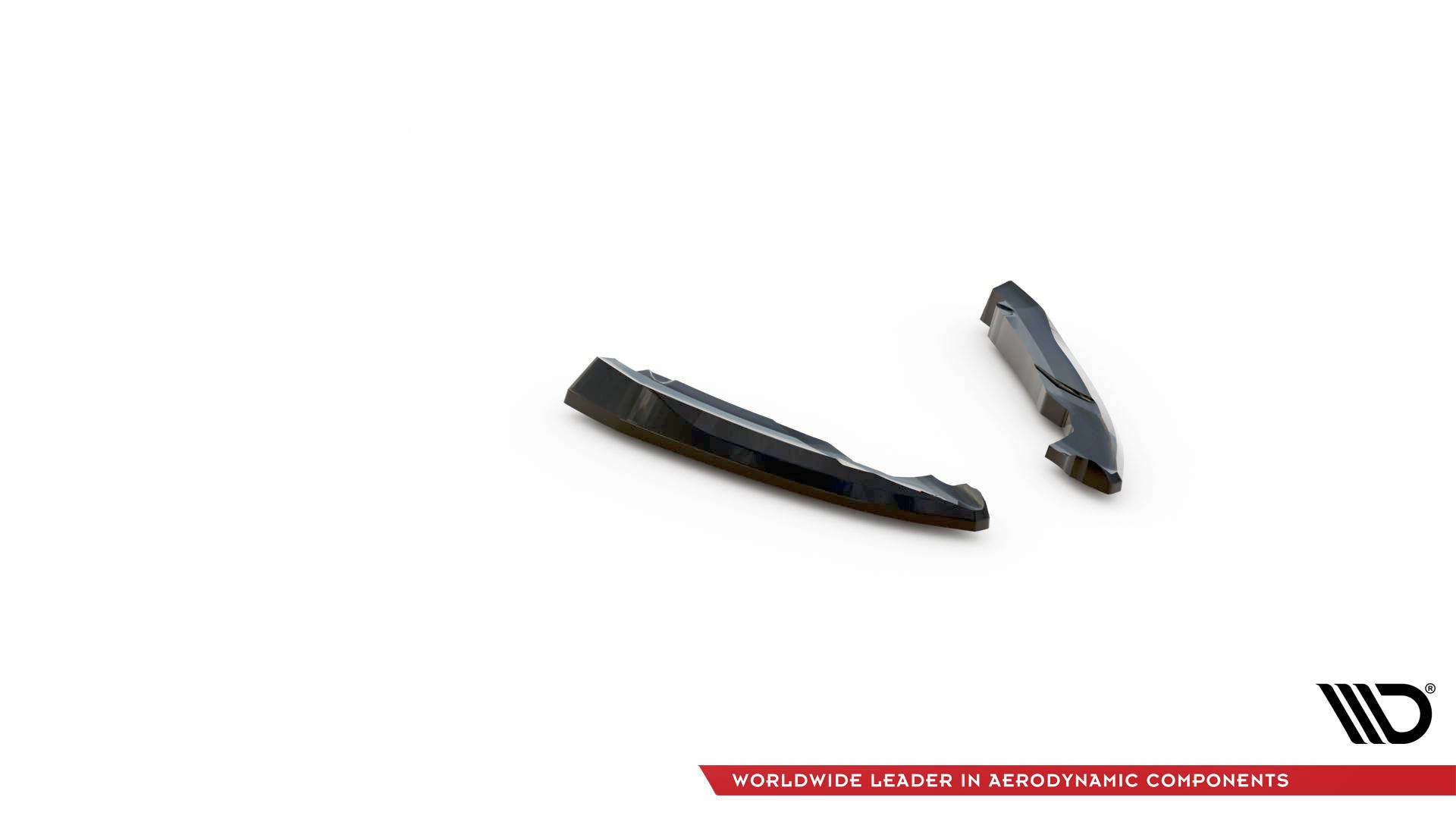 Maxton Heck Ansatz Flaps Diffusor V.2 für Ford Edge Mk2 schwarz Hochglanz