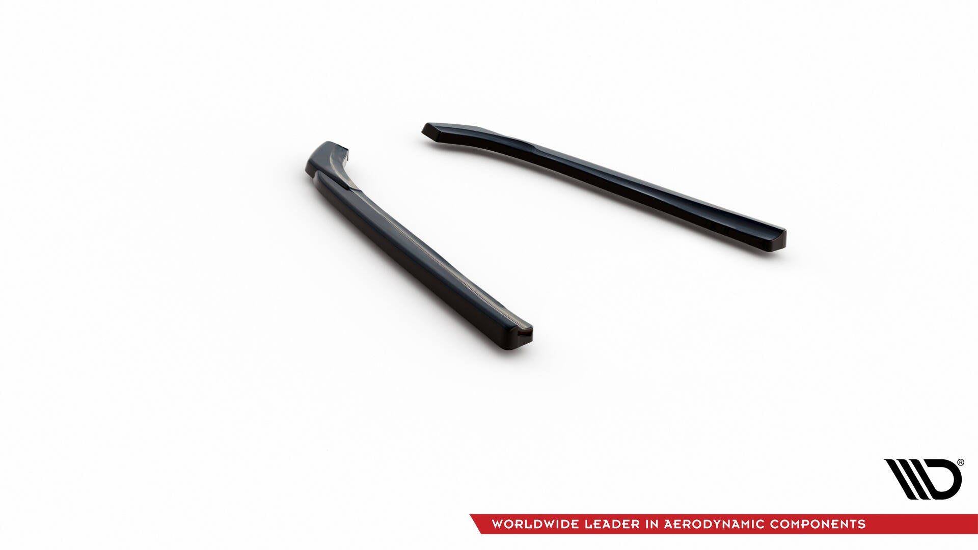 Maxton Heck Ansatz Flaps Diffusor für BMW 5er GT M-Paket F07 schwarz Hochglanz