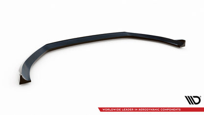 Maxton Front Ansatz V.2 für Audi A3 Limousine 8V schwarz Hochglanz