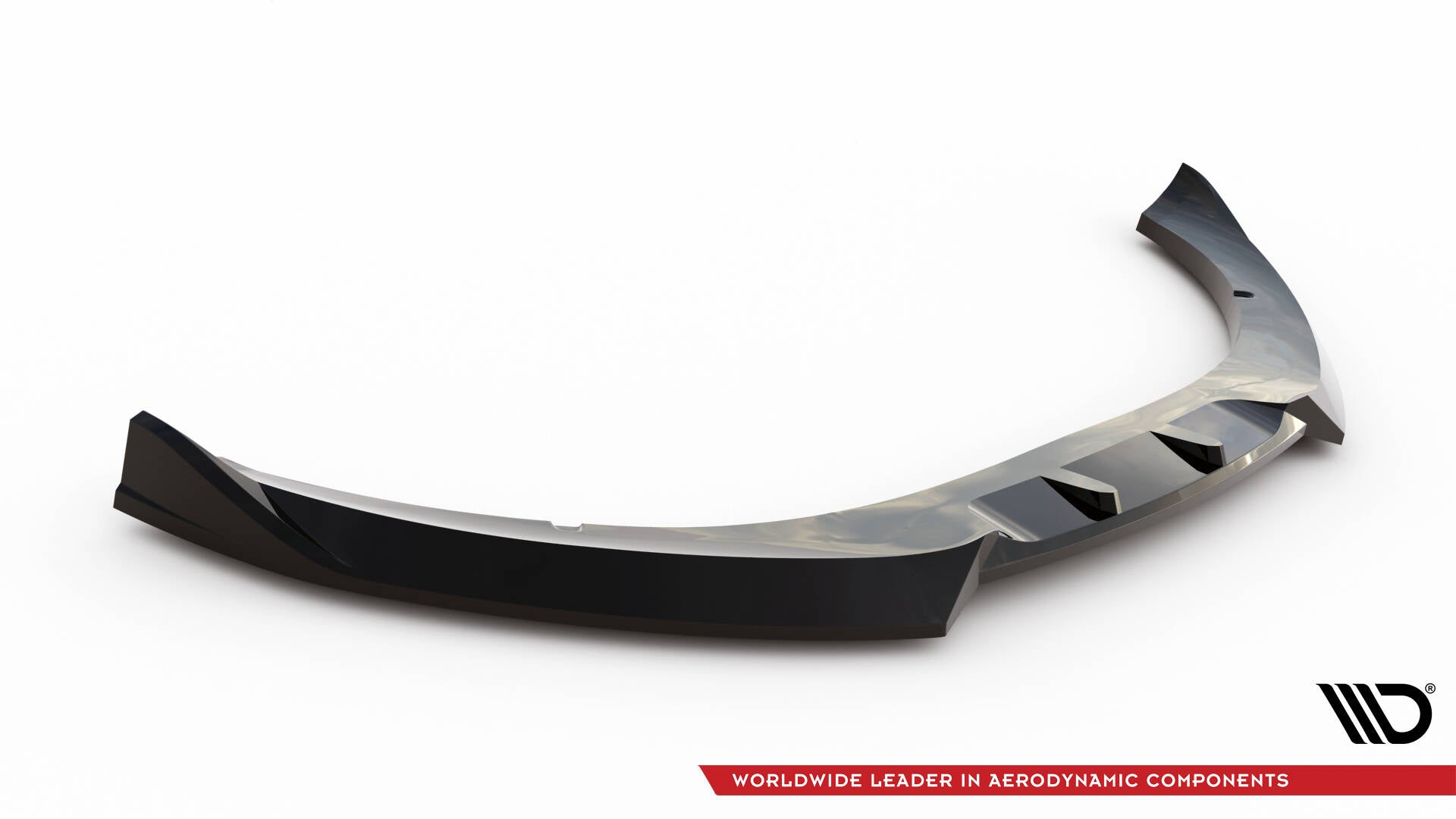 Maxton Front Ansatz V.3 für Audi TT 8J schwarz Hochglanz