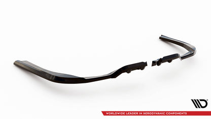 Maxton Mittlerer Diffusor Heck Ansatz DTM Look für BMW M760e G70 schwarz Hochglanz