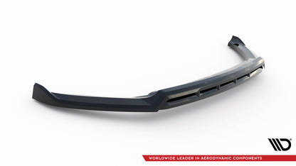 Maxton Front Ansatz für Ford Edge ST Mk2  schwarz Hochglanz