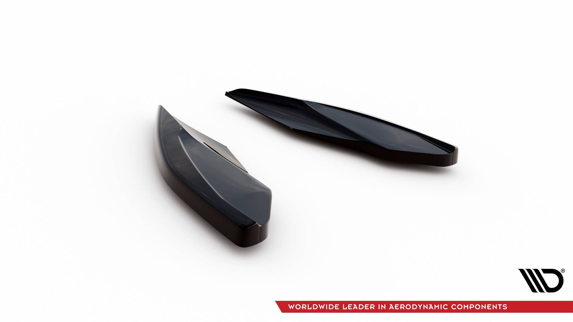 Maxton Heck Ansatz Flaps Diffusor V.2 für Cupra Leon Hatchback Mk1 schwarz Hochglanz