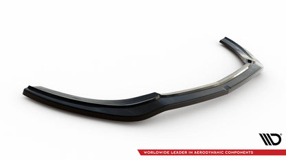 Maxton Front Ansatz V.1 für Mercedes-Benz S W222 schwarz Hochglanz