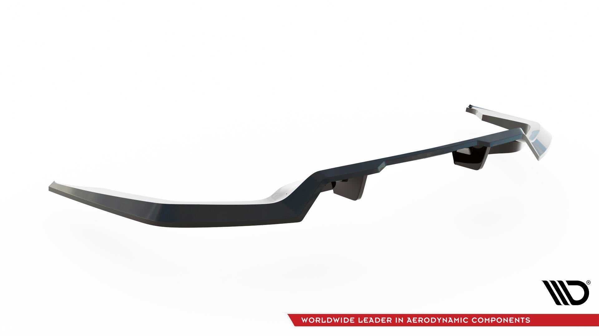 Maxton Mittlerer Diffusor Heck Ansatz DTM Look für Honda Civic SI Mk10 schwarz Hochglanz
