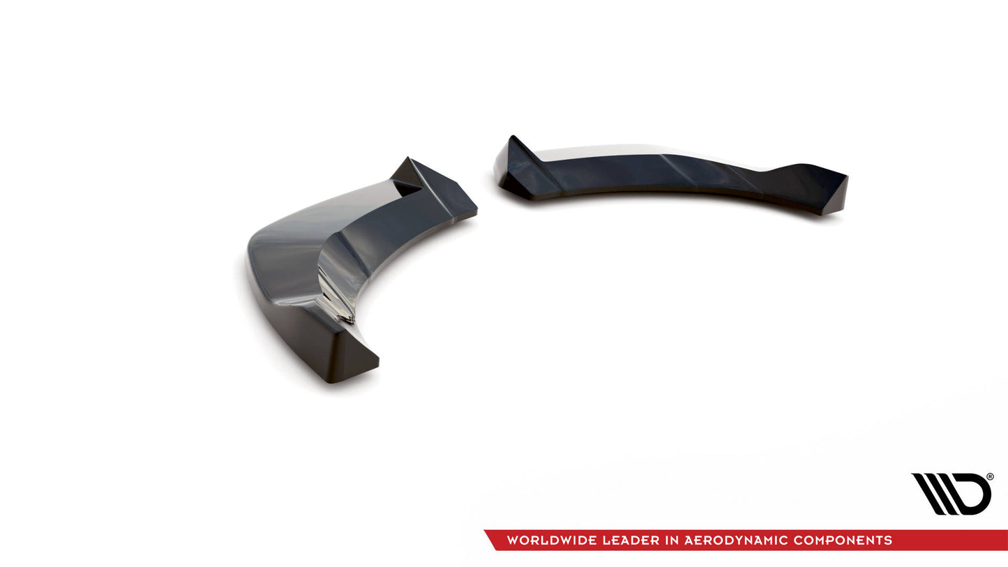 Maxton Heck Ansatz Flaps Diffusor für Seat Ateca Mk1 schwarz Hochglanz