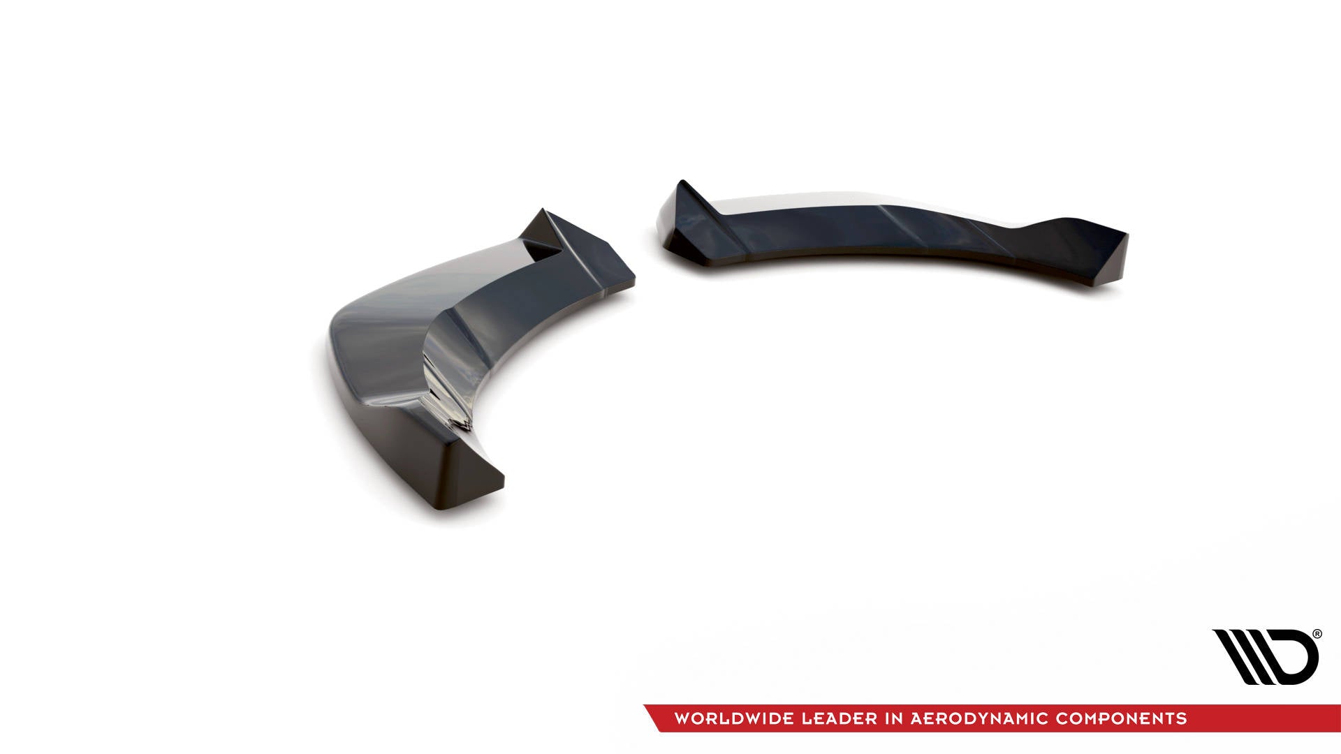Maxton Heck Ansatz Flaps Diffusor für Seat Ateca Mk1 schwarz Hochglanz