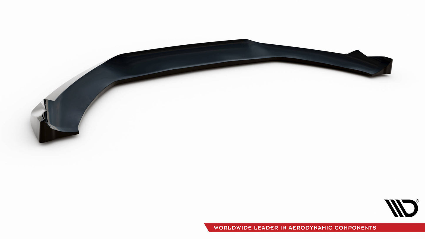 Maxton Front Ansatz V.2 für Audi A5 Coupe / Sportback 8T Facelift schwarz Hochglanz