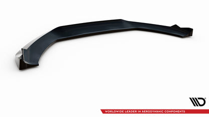 Maxton Front Ansatz V.2 für Audi A5 Coupe / Sportback 8T Facelift schwarz Hochglanz