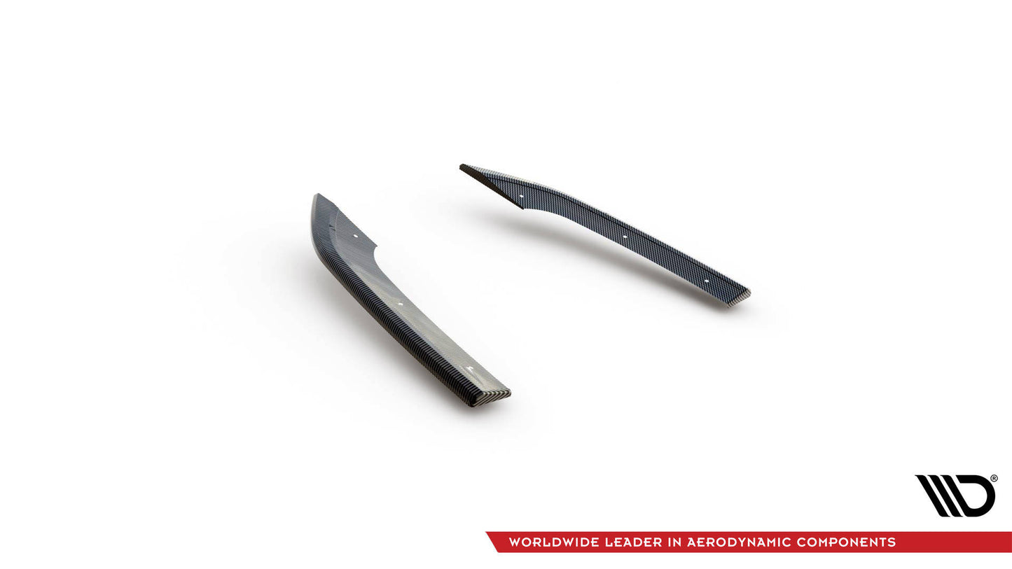 Maxton Carbon Fiber Heck Ansatz Flaps Diffusor V.2 für  Audi RS3 Limousine 8Y