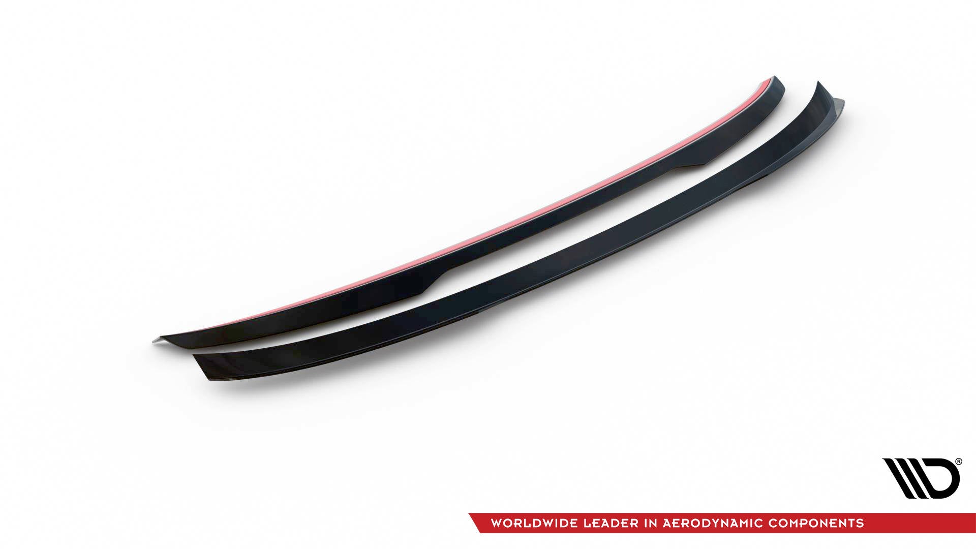 Maxton Spoiler CAP für Audi A3 / A3 S-Line Limousine 8Y Carbon Look