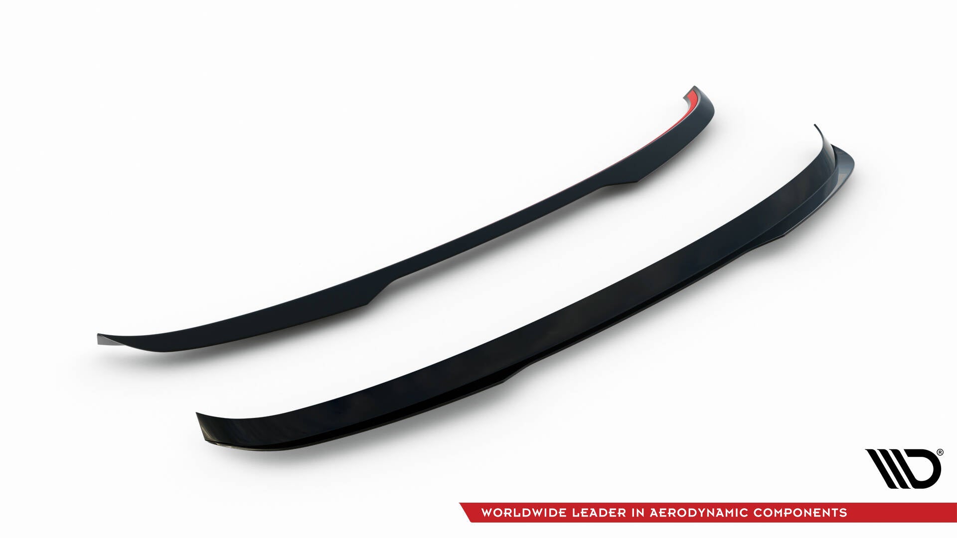 Maxton Spoiler CAP V.2 für BMW 5er Touring G31 schwarz Hochglanz