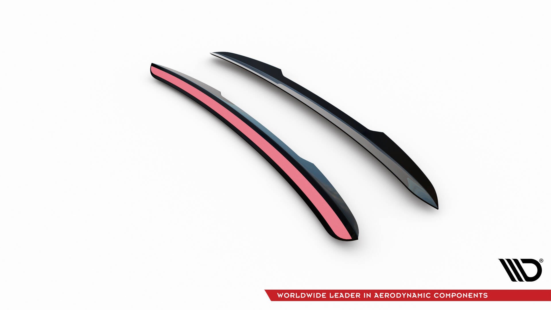 Maxton Spoiler CAP für Porsche 911 Turbo 997 schwarz Hochglanz