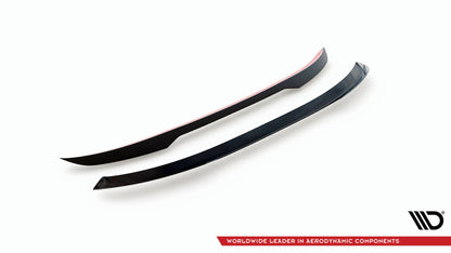 Maxton Spoiler CAP für Jeep Compass Limited Mk2 Facelift schwarz Hochglanz