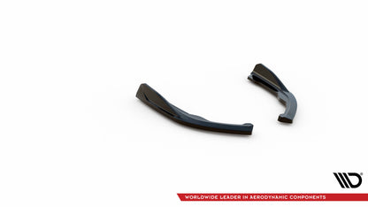 Maxton Heck Ansatz Flaps Diffusor V.1 für BMW 2 Coupe M-Paket G42 schwarz Hochglanz