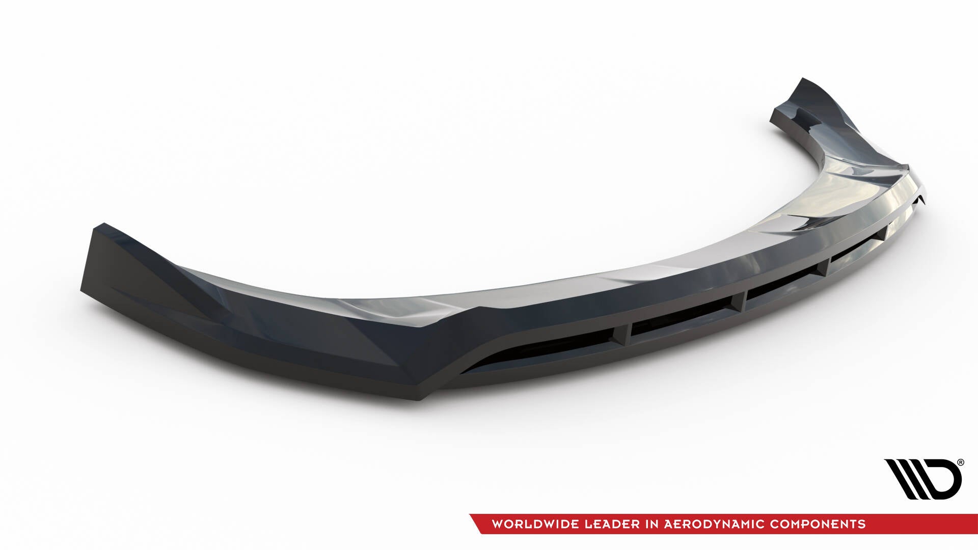Maxton Front Ansatz für Kia Sorento Mk4 schwarz Hochglanz